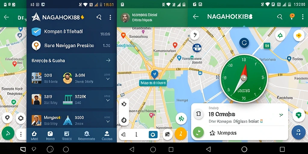 Screenshot NAGAHOKI88 menampilkan antarmuka Kompas Digital yang intuitif.