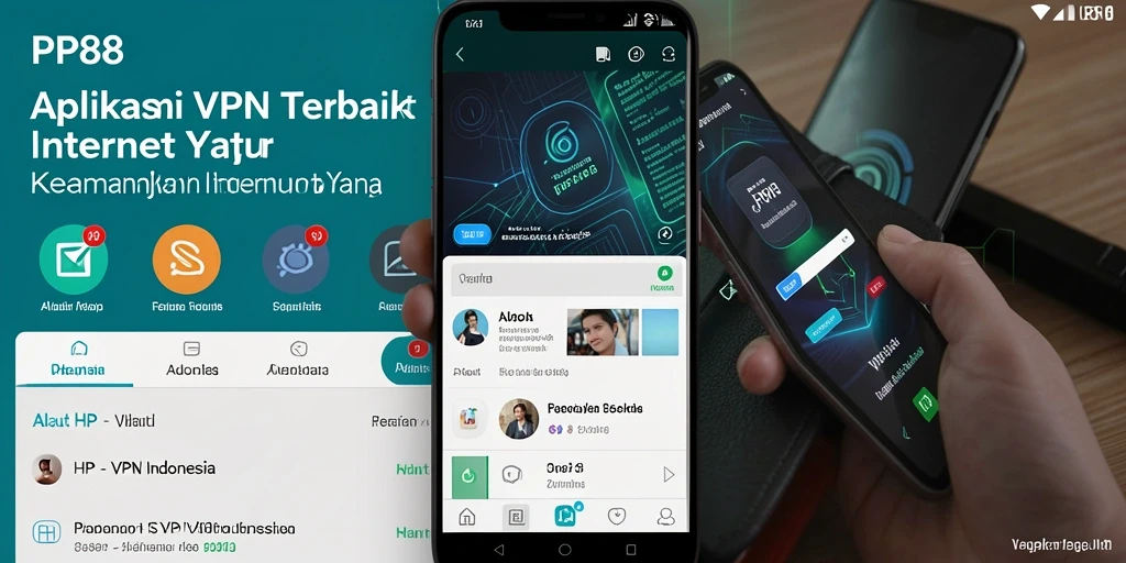 Tampilan antarmuka PP88 untuk koneksi VPN yang sederhana dan efektif.